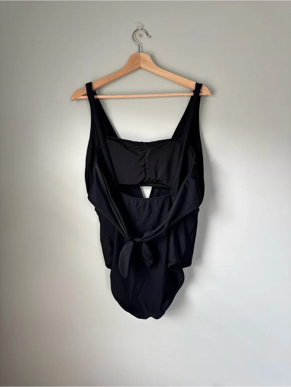 aerie Black One-Piece Swimsuit